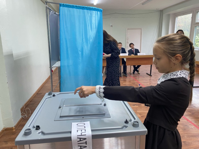 В нашей школе состоялись выборы лидера ученического самоуправления..
